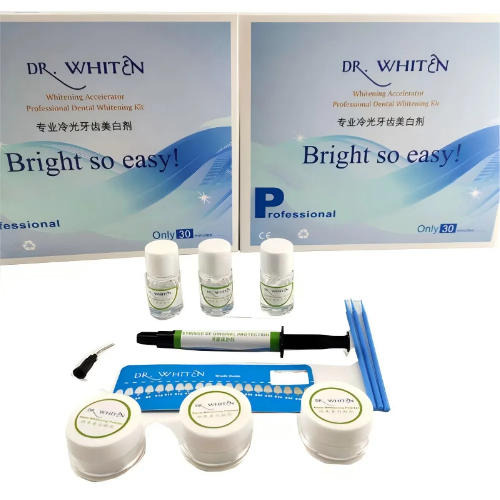 Teeth Whitening Gels Used By Dentists - Tandheelkundige Tanden Whitening Set 35% HP
