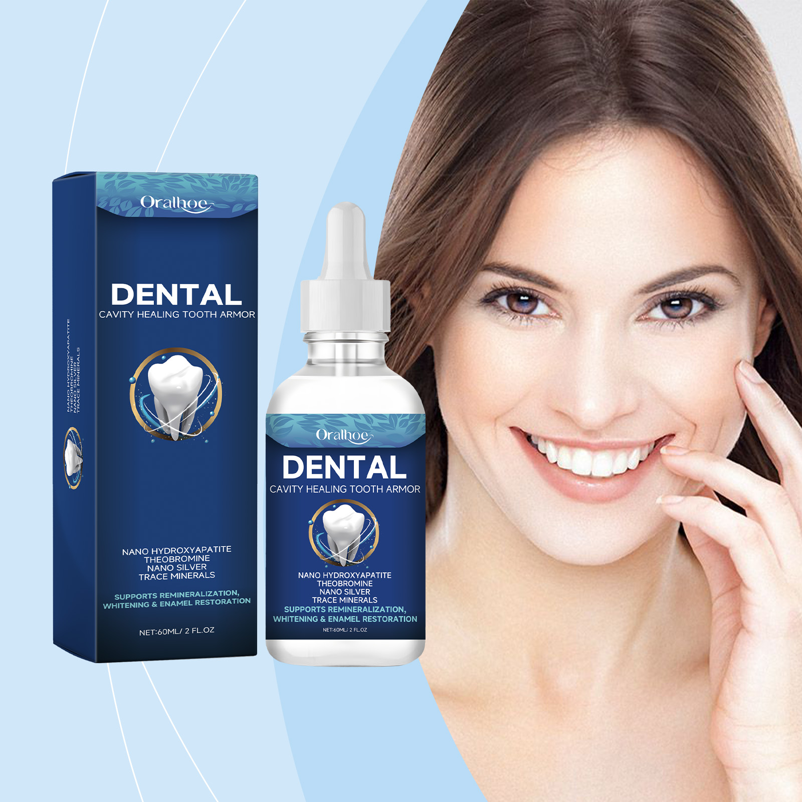 Enamel Repair Serum - Tandverzorgingsvloeistof Langdurige Snelle Reparatie Tandvlees Serum