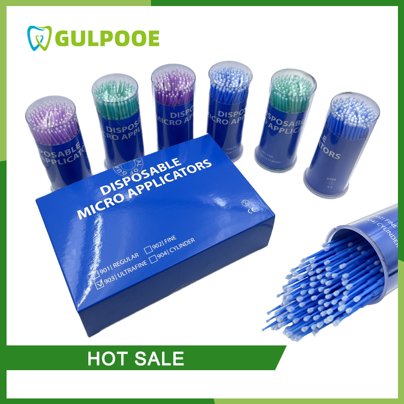 Teeth Whitening Brush - GULPOOE Wegwerp Micro Borstel Tandheelkundige Micro