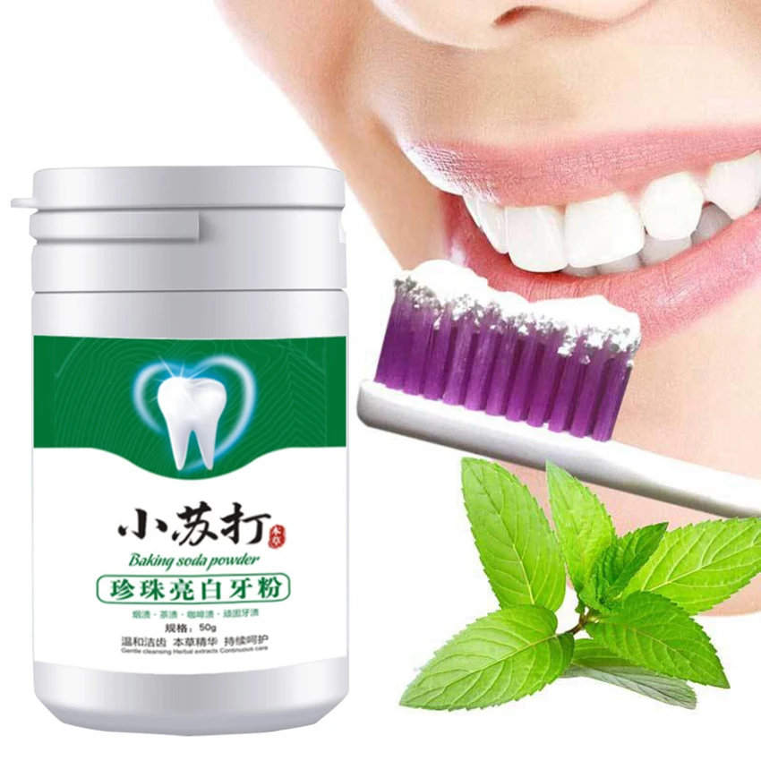 Teeth Whitening Baking Soda - Bakken Soda Verhelderende Tand Poeder, Plaque