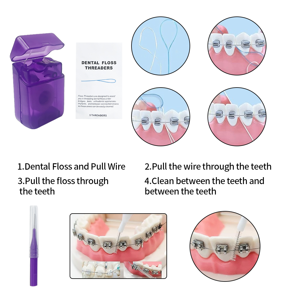 8 stks/set Orthodontische Tand - Teeth Whitening Brush recensie en prijs