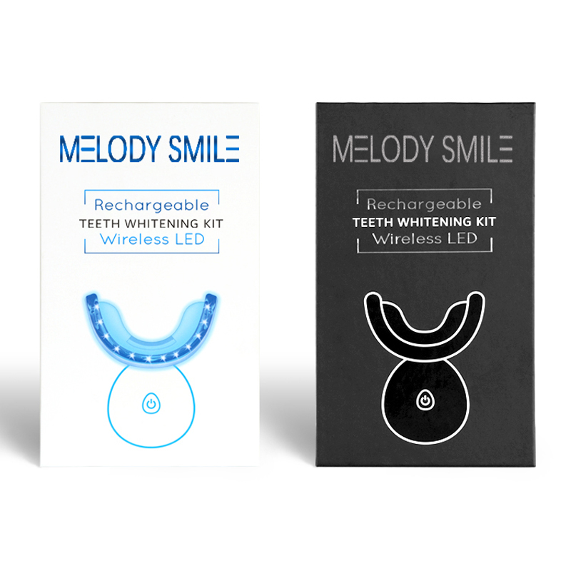 Blauw Licht Tandenbleekset LED - Teeth Whitening Logo recensie en prijs