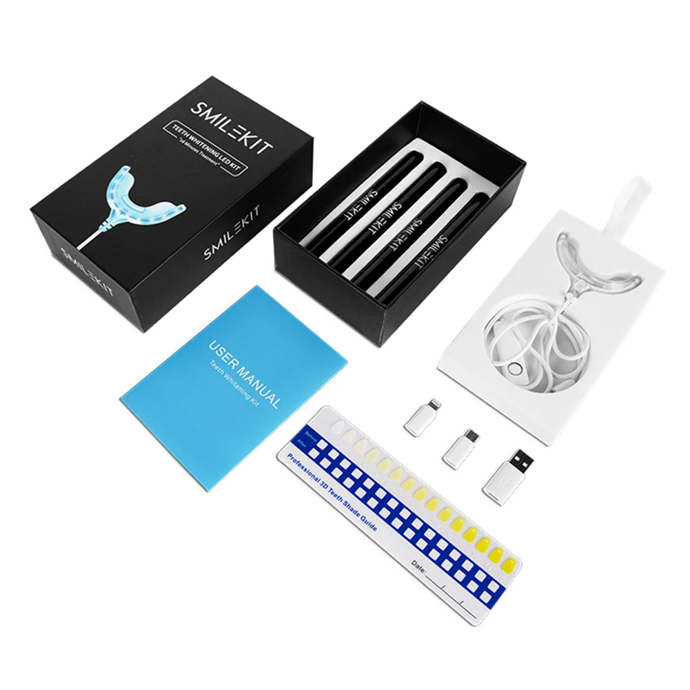 Smart Timing 16 LED Koud Licht - Teeth Whitening Gel Peroxide recensie en prijs