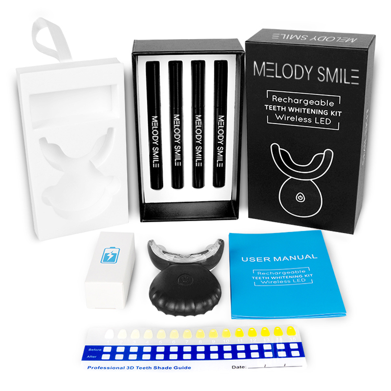 Draadloze Blauw Licht LED Tand - Teeth Whitening Logo recensie en prijs