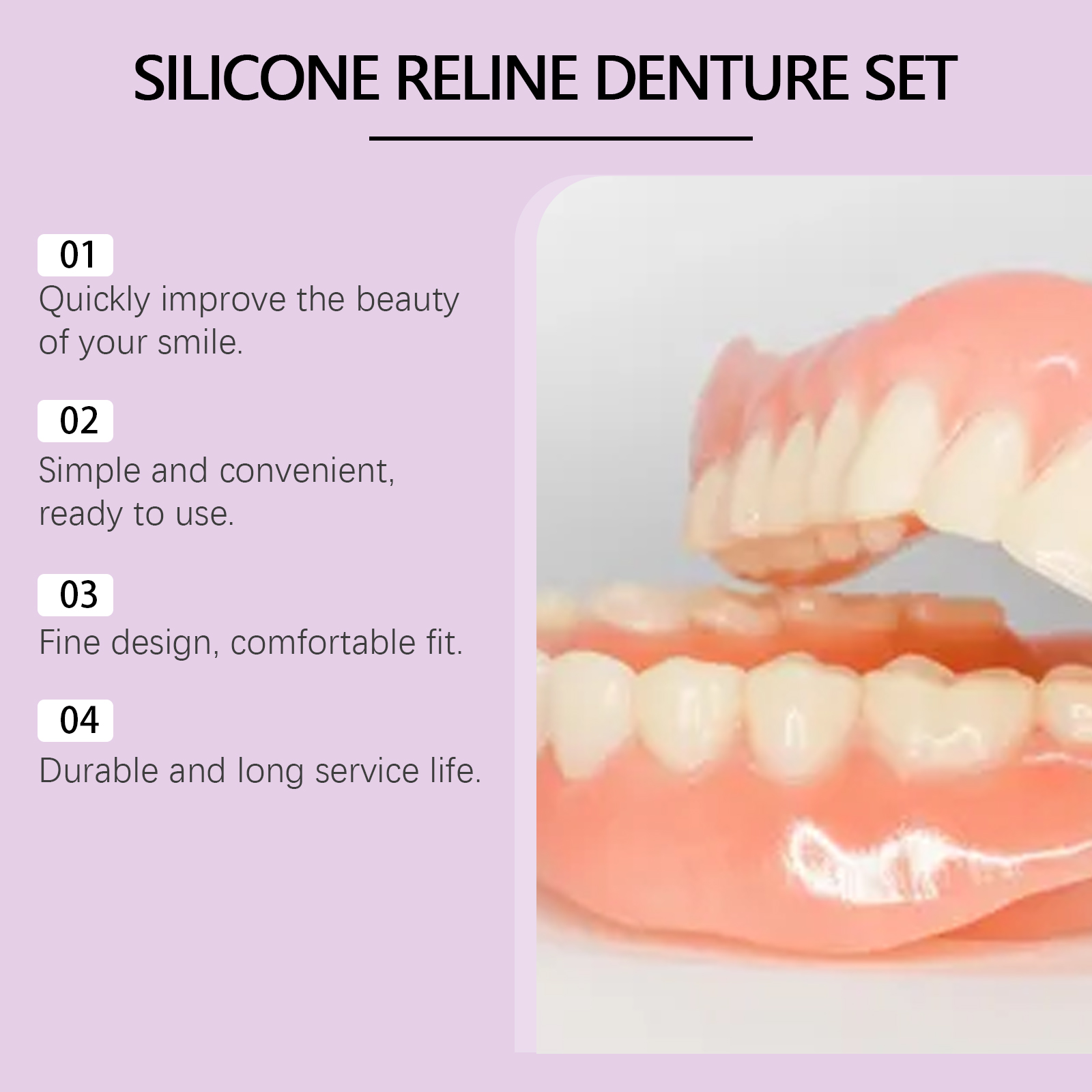 Siliconen Prothese Set Fit Tij - Teeth Whitening Kit recensie en prijs