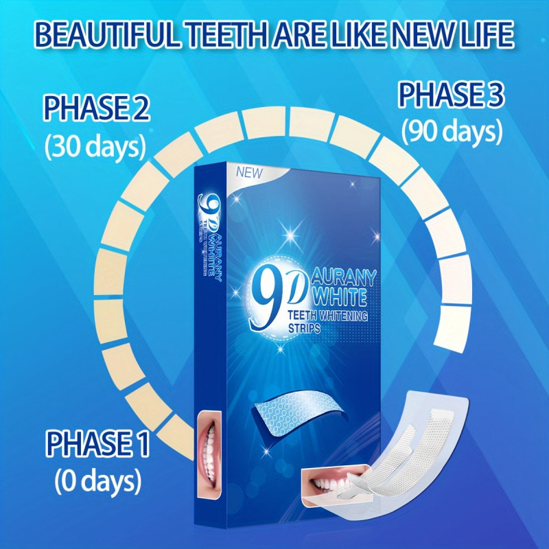 21 paar 9D Aurany witte tanden - Teeth Whitening Gels Used By Dentists recensie en prijs