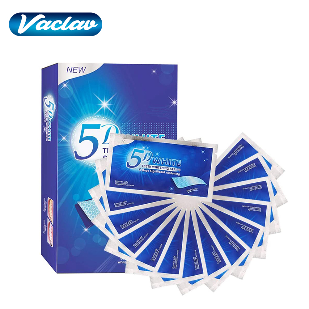 5D Witmakende Tandstrips, Whit - Teeth Whitening Gels Used By Dentists recensie en prijs
